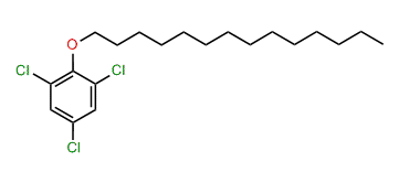 Tetradecyl 2,4,6-trichlorophenyl ether